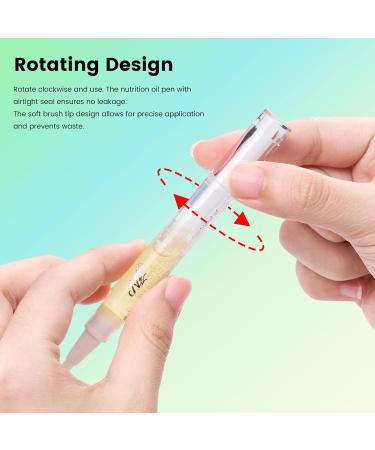 Yokilly Cuticle oil pens for nail care 18 pieces nail oil pens with natural ingredients to moisturize and soften dry cuticles moisturizing cuticle oil for nails for - Buy Online on GoSupps.com