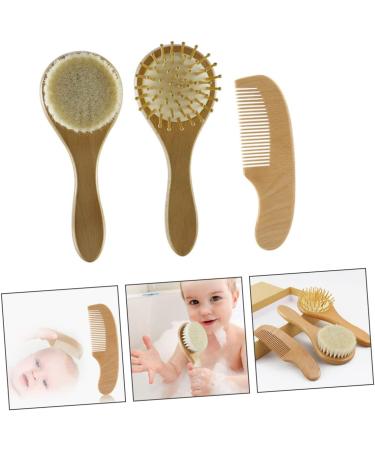 FOMIYES 3pcs Baby Bath Brush Set - Kid's Beauty & Exfoliating Kit with Shower Combs for Gentle Skin Care - Buy Online on GoSupps.com