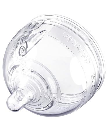 Inttero Breast-Mimic Anti-Colic & Air-Free Vent - Fast Flow (4-9 Months / 3 Holes) / 3-Pack