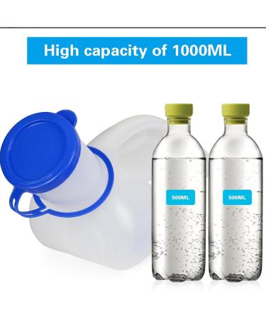 ICEMOB Unisex Urinal Pot 1000Ml Portable Urinal with Lid Spill Proof Urine Bottles for Camping Outdoor Travel Mobile Toilet Urinal Provide You with The Ultimate Comfort Experience Women - Buy Online on GoSupps.com