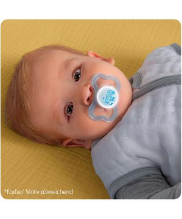 Buy MAM Air NIGHT Silicone Pacifier 16+ | Set of 4 Girls with Sterilized Transport Boxes | International Shipping Available - Buy Online on GoSupps.com