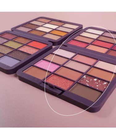 Palette de fards paupi res 24 couleurs tons chauds mats scintillants marron brillant imperm able nacr paillettes tons terrestres longue tenue portable marron chaud - Buy Online on GoSupps.com