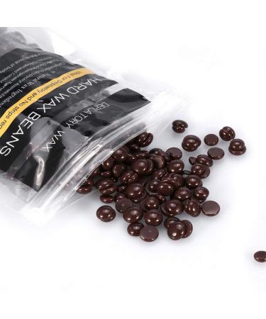 Hard Wax Beans - No Strip Depilatory Hair Removal for Arms & Legs - Black Chocolate Hard Wax for Smooth Skin - Buy Online on GoSupps.com