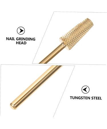 POPETPOP nail polisher nails gel remover cuticle drill bits nail polish bits nail grinding tools nail tool professional nail file Nail Art Supplies electric Accessories Tungsten steel - Buy Online on GoSupps.com