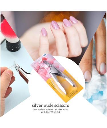 AUklOPVZZ Acrylic Nail Clippers Professional Fake Nails Durability Beauty Supplies for Extension Repairs Tools Decoration type 1 - Buy Online on GoSupps.com