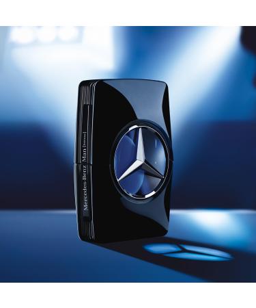 Mercedes-Benz Man Intense - Woody Spicy Cologne for Men - Mens Cologne with Oakmoss Geranium Amber - Long-Lasting Men's Fragrance - 3.4 oz EDT Spray - Buy Online on GoSupps.com