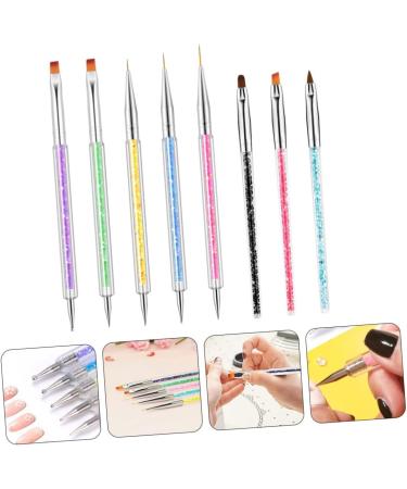 minkissy Nail Pen Household Tools Nail Accessories Polly Nail Set Nail Art Pen Nail Art Design Tools Set Dotting Pen Nail Pens Nail Nail Supply Embellishment Pen Abs Colorful 2 Sets - Buy Online on GoSupps.com