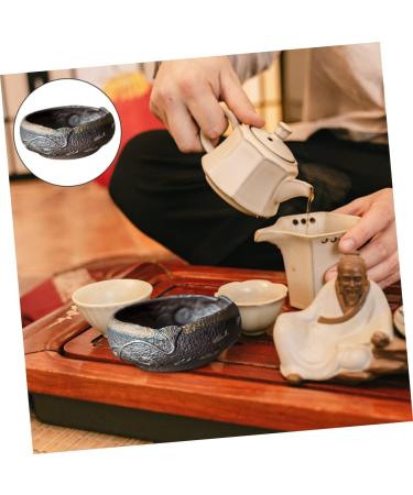 Milisten Tea Wash Matcha Mixing Bowl Outdoor Chinese Tea Cup Japanese Tea Cups Pottery Clay Chawan Matcha Green Tea Cup Mug Matcha Pouring Bowl Matcha Whisk Bowl Multipurpose Ceramics China - Buy Online on GoSupps.com
