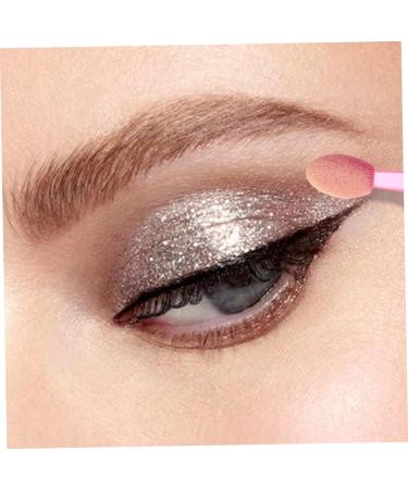 Mikinona 50pcs Double Ended Eyeshadow Brush Eyeshadow Cosmetic Eye Shadow Brush Emulsion - Buy Online on GoSupps.com