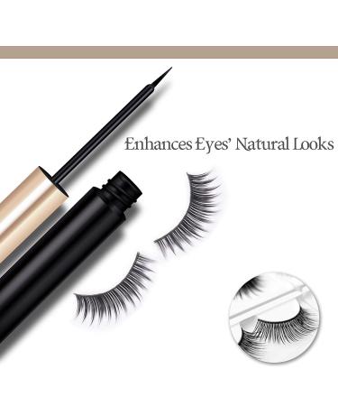 Magnetic Eyeliner and Lashes Set - Easy to Apply, Reusable (3 Pairs) - Buy Online on GoSupps.com