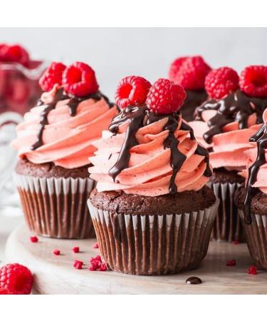  Honeyberry Freeze Dried Raspberry Powder 500 g Freeze Dried Fruit Powder Dried Raspberries Powder for Pastries Desserts Smoothies Natural No Additives - Buy Online on GoSupps.com