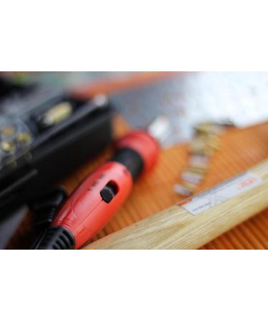 TRUArt Stage 1 Wood and Leather Pyrography Pen Kit - 21 Tips - Dual Power Mode - Best for Woodburning and Leather Crafts - Buy Online on GoSupps.com