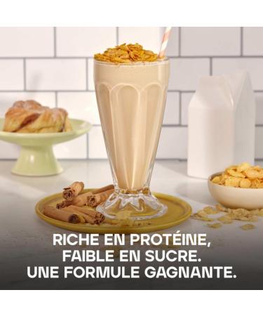 Bulk Pure Whey Prot ine en Poudre | Lait de C r ales la Cannelle | 22g Prot ines 5g BCAA portion | Shake | Faible en sucre | Favorise la croissance la r cup ration musculaires | M lange facile | 1kg - Buy Online on GoSupps.com
