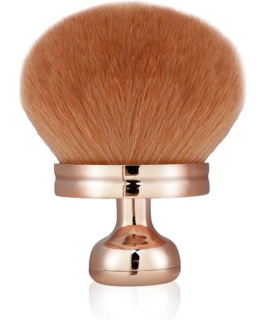 PEOVLVN Body Makeup Brush Self Tanner Brush with Handle Oval Tanning Brush Kabuki Foundation Brush Self Tanning Applicator for Face Neck Body Leg Makeup (Rose Gold) - Buy Online on GoSupps.com