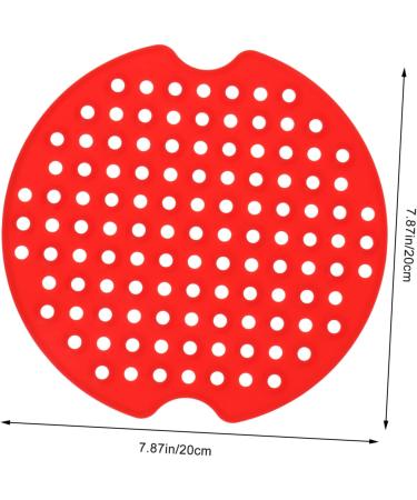 Alipis 1pc Air Fryer Pad Airfryer Reusable Air Fryer Liner Silicone Air Fryer Liner Steaming Pad Thicken Red 3.1L x 3.1W inches - Buy Online on GoSupps.com