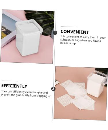 DOITOOL 2 Boxes Cleaning Pads Cleaning Cotton Pads Nails Supplies Lash Glue Remover Cleaning Tools Janitorial Supplies Lint Free Wipes Sheet White Eyelash Non-Woven Fabric - Buy Online on GoSupps.com