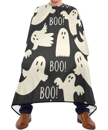 Kigai Happy Halloween Barber Cape | Waterproof Hair Cutting Cape for Men & Women | Adjustable Salon Hairdressing Cape - Buy Online on GoSupps.com