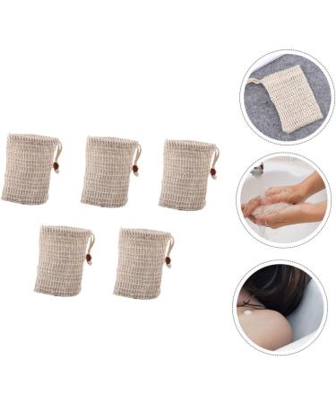  Beaupretty Beaupretty 5 Pieces Sisal Saver Mesh Pouch For Foaming Saver Exfoliator Sachet - Buy Online on GoSupps.com