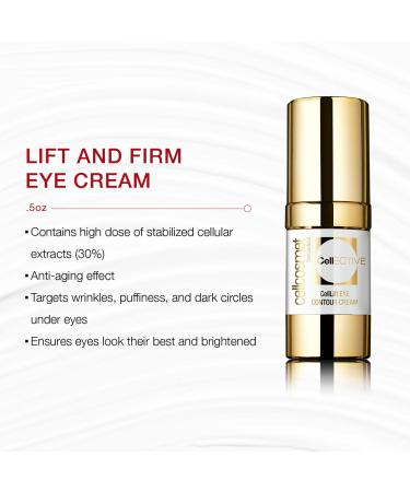 Cellcosmet CellEctive Cell Lift Eye Contour Cream - Ultra-Revitalizing Plumping Serum (0.5 oz) - Buy Online on GoSupps.com