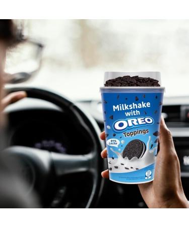 2 x Oreo Milkshake with Small Crushed Oreo Cookie Pieces Toppings 200ml - Buy Online on GoSupps.com