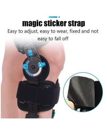 Stabilization Knee Joint Brace Knee Joint Fixation Bracket Precision Chuck Design Angle -10 To 120 Adjustable Aluminum Alloy Bracket Non-slip Liner For Joint Pain Sports - Buy Online on GoSupps.com