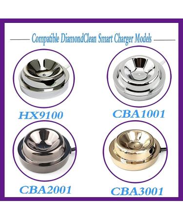 Clear Plastic Replacement Smart Charger Cover | Stand for Philips Electric Toothbrush HX93 HX99 Series - Buy Online on GoSupps.com