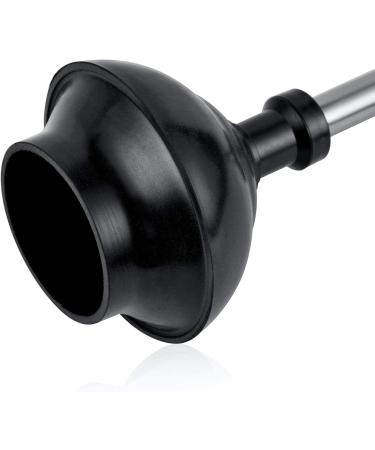 ToiletTree Products Modern Deluxe Freestanding Toilet Brush and Plunger Combo (Stainless Steel  Brush and Plunger Combo Set 4.5 x 9.75 x 18.5") - Buy Online on GoSupps.com