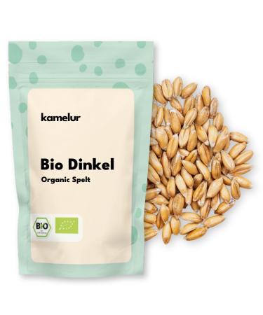 Kamelur Kamelur Organic spelt (1 kg) - whole grain from controlled organic farming in Germany