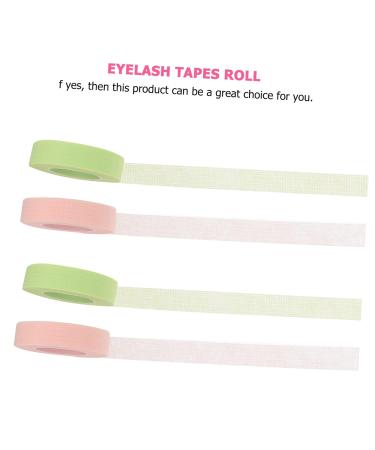 minkissy 10 Rolls Grafting Eyelash Tape Facial Tape Lash Applicator Tool Pink Tools Green Duct Tape Face Stuff Lashes Glue Diy Eyelashes Extension Tape Lip Non-woven Fabric Cosmetic Clean - Buy Online on GoSupps.com