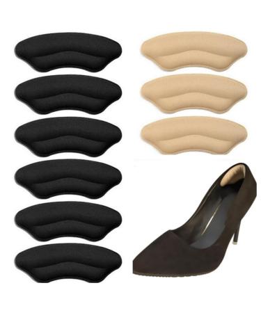 Heel Pads for Shoes That are Too Big 12 Pairs Heel Grips for Women Shoes Mens Shoes High Heels Prevent Heel Slip and Blister