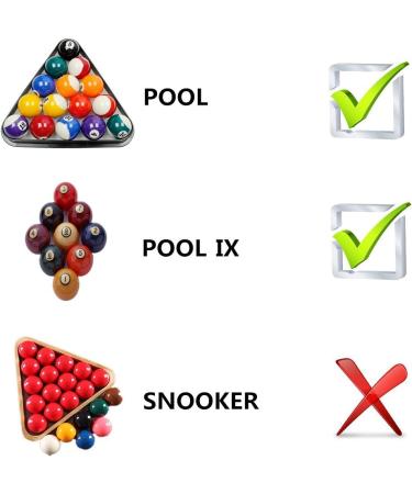 Loto AAA-Grade PRO Cup Standard Pool-Billiard Cue Ball 2-1/4'' 6 oz Red - 6 Dots - Buy Online on GoSupps.com