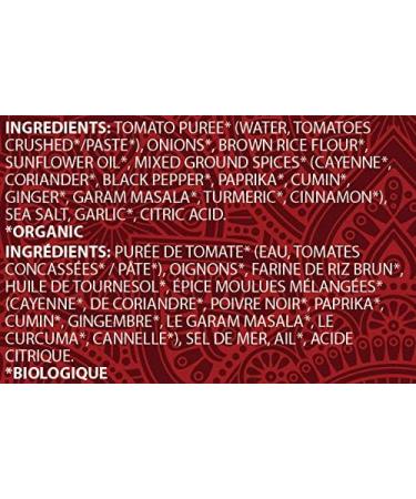 Perfect Chef Organic Madras Indian Cooking Sauce (12-Pack) 12 x 490ml - Buy Online on GoSupps.com
