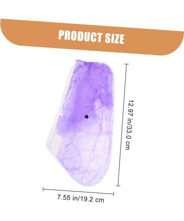 FRCOLOR 1 Pair Hand Wax Set Foot Wax Set Moisturizing Gloves Lotion Disposable Glove Foot Healing Gloves Whitening Foot Gloves DIY Wax Cover Paraffin Cover Paraffin Bags 33x19.2x0.8cm Violet - Buy Online on GoSupps.com