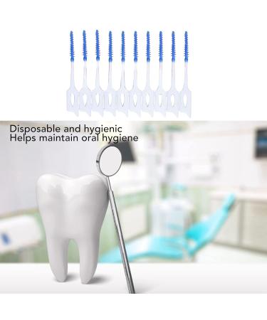 160-Piece Interdental Brush Set | Disposable Dental Toothpicks for Kids & Adults | Blue Oral Care Tools - Buy Online on GoSupps.com