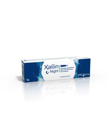 Xailin Night Lubricating Eye Ointment 5g: by Nicox