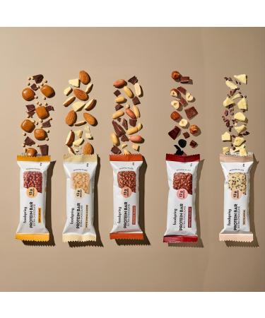 foodspring - Protein Bar Extra Chocolate Variety Pack - 15 assorted protein bars of 45 g - Low Sugar - High protein - Buy Online on GoSupps.com