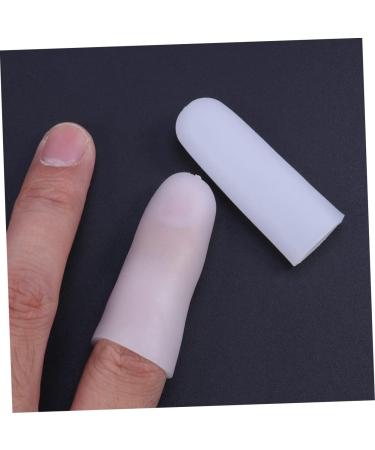 VANZACK Toe Separator & Thumb Brace - 2 PC Latex Gloves for Toe & Finger Protection - White, Size 1 - Buy Online on GoSupps.com