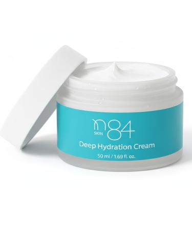 Korean Face Moisturizer with Hyaluronic Acid & Niacinamide Deep Hydration Anti-Aging Cream for Women Daily Face Cream for Dry Skin 50ml