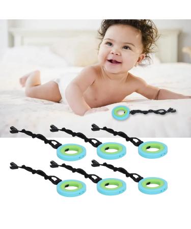 High Temperature Resistant Kids Sensory Chew Necklace | Safe Silicone for Daily Use (Light Blue) - Buy Online on GoSupps.com