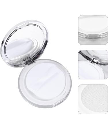  POPETPOP POPETPOP 4 Pieces Loose Powder Box Sample Containers Bulk Powder Puff Small Plastic Container Powder Container Powder Case 5g Miniature Compact Foundation - Buy Online on GoSupps.com