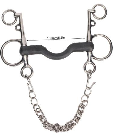 Buy Premium Horse Mouth Bits - Safe Hand Polished Horse Accessories (135MM) | International Shipping Available - Buy Online on GoSupps.com