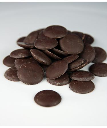 Dark Brown Cocoa Butter Chocolate Wafers Unrefined Food Grade Raw Fresh Pure Natural 48 oz 3 LB - Buy Online on GoSupps.com