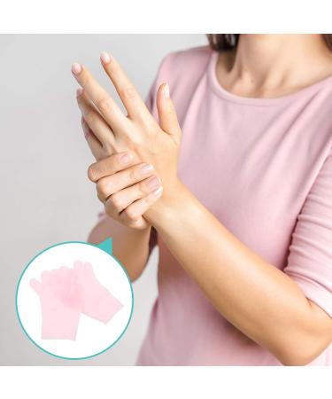 FRCOLOR 1 Pair Moisturising Gloves Anti Wrinkle Gloves Cracked Gel Gloves Hand Spa Mask Gloves Lotion Moisturising Gloves Women's Mittens 21.5X11.5cm - Buy Online on GoSupps.com