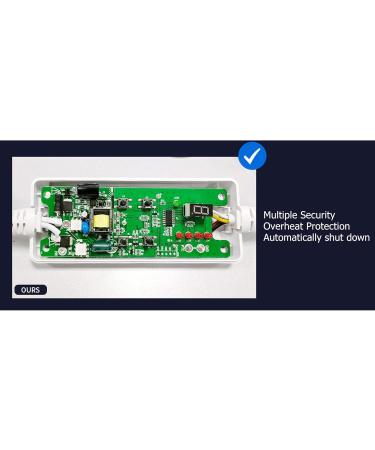 Alomejor Electric Waist Heating Blanket - Upgraded Velcro Warmer with Controller for Office Use - Gray - Buy Online on GoSupps.com