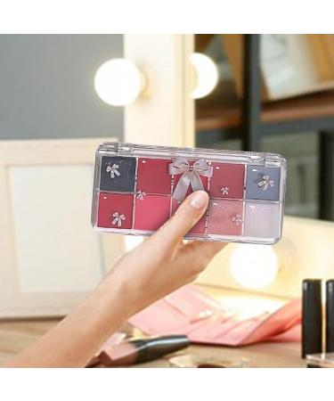 Maquillage Lippalette Ensemble De Palettes L vres | 10 Couleurs Teint es De Gloss L vres - Couleur De L vre Cosm tique Non Adh sive Gel e De Brillant Longs Et Teint e Pour L'anniversair 02 - Buy Online on GoSupps.com