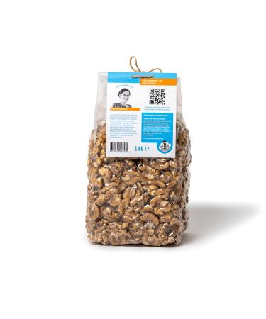 Pakka Bio Fairtrade Walnut Halves 1kg Raw Wild Mountain Walnuts from Uzbekistan | Vegan & ko Sustainably Sourced - Buy Online on GoSupps.com
