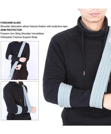 Buy Adjustable Arm Sling Shoulder Immobilizer | Orthopedic Fracture Support Strap for Recovery - Buy Online on GoSupps.com