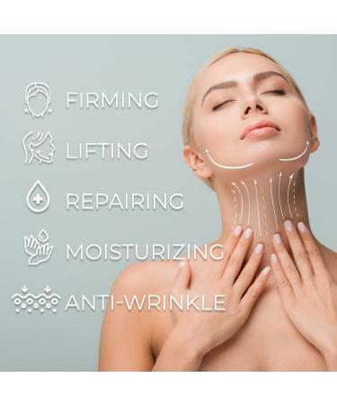 Everlom Neck Firming Cream - Advanced 65 ML Formula for Tightening & Lifting Loose Skin on Neck, Jawline & Chest - Anti Aging Moisturizer for All Skin Types - Buy Online on GoSupps.com