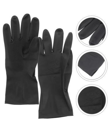 minkissy 6 Pairs Hair Salon Gloves Medium Black Hair Dye Gloves Mens Tool Belt Hairdressing Supplies Hair Coloring Rainbow Classroom Decor Reusable Dye Gloves Hair Man Particles Emulsion - Buy Online on GoSupps.com