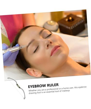 FOMIYES 3pcs Bow Eyebrow Ruler Eyebrow Level Tool Eyebrow Stencil Ruler Eyebrow Mapping Tool Set Draw a Line - Buy Online on GoSupps.com